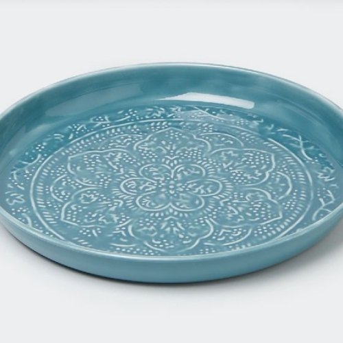Decorative Metal Enamel Tray
