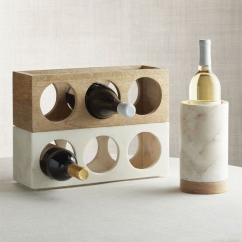 Marble Wine Bottle Rack
