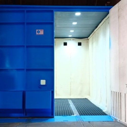 Blast Room Single Screw Hopper Recovery Type Of Recovery