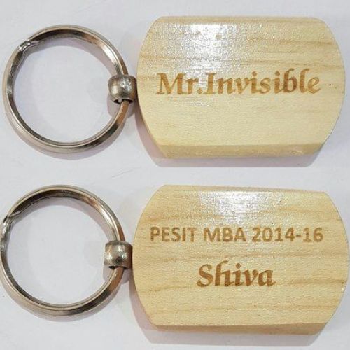 Wooden Keychain