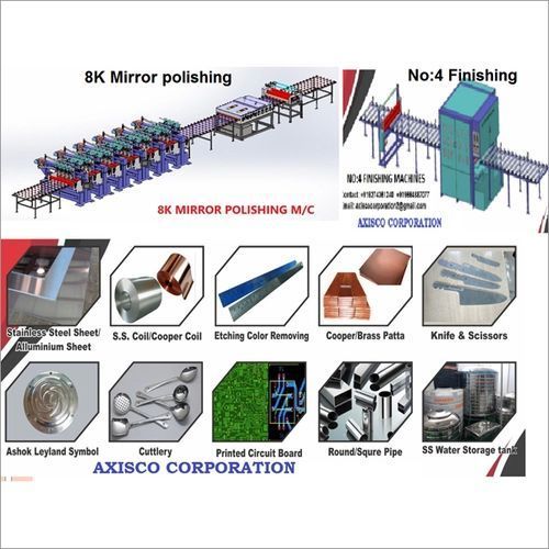 Mirror Finish Polishing Machine