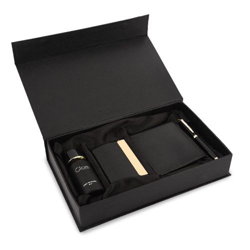BLACK 4 IN 1 CORPORATE GIFT SET
