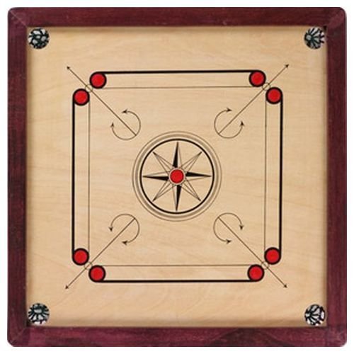 Wooden Medium Carrom Board