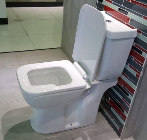 Plain Two Piece Toilet
