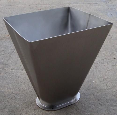 stainless steel hopper