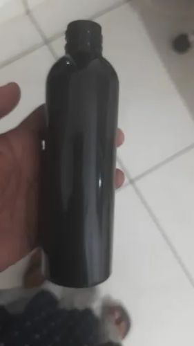 Black Shampoo Bottle