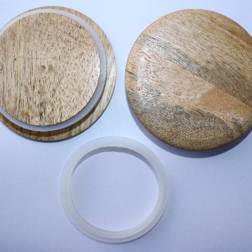 Wooden Lid For Jar