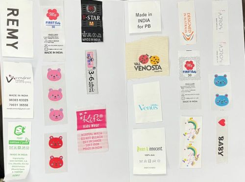 Taffeta Printed Labels