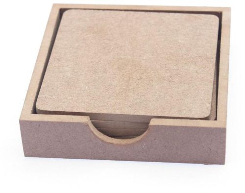 MDF Tea Coaster Set