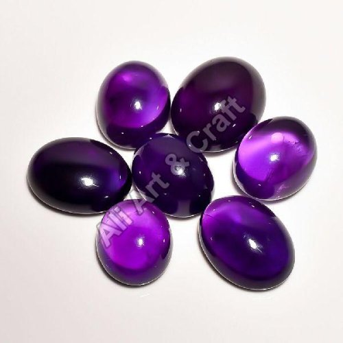 Amethyst Cabochons Gemstone