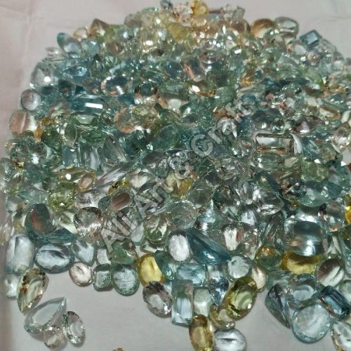 Aquamarine Faceted Gemstone