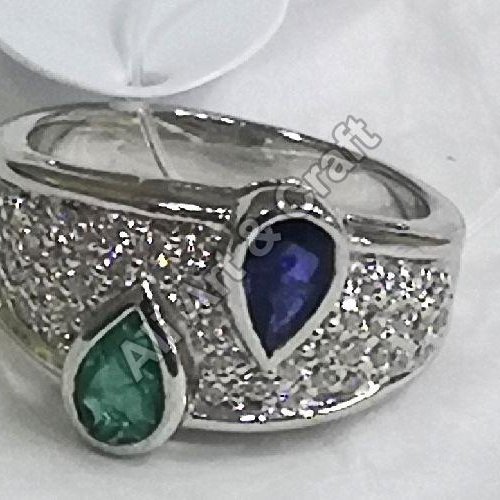Silver Gemstone Rings