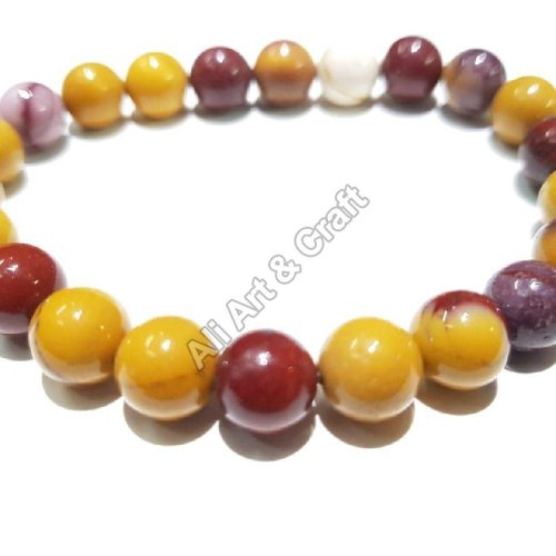 Mookaite Beads Bracelet