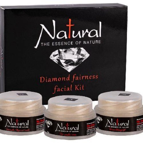 Natural The Essence Of Nature Diamond Fairness Facial Kit 50 Gms