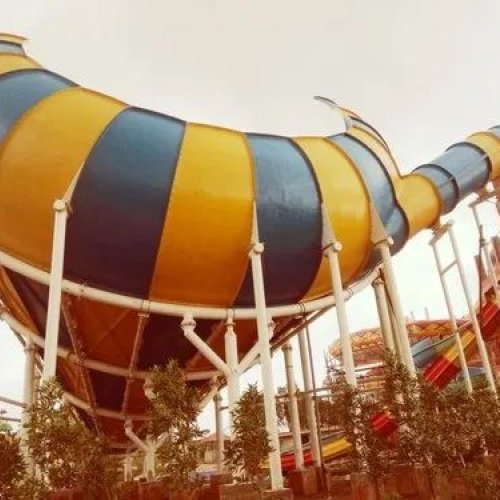 Funnel FRP Water Park Slide