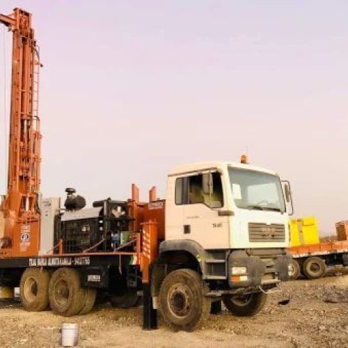 Man Truck Mounted DTH Drilling Rig