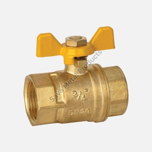 Code-304 Brass Butterfly Valve