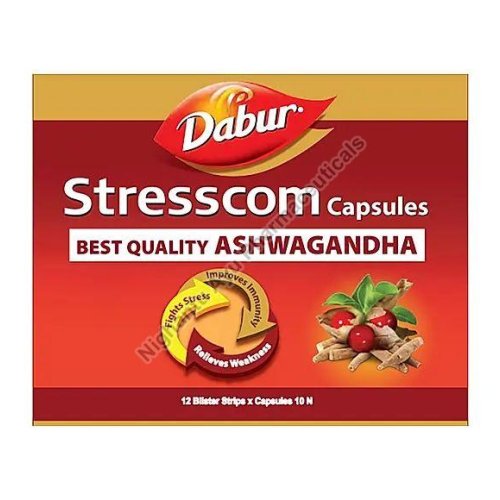 Dabur Stresscom Ashwagandha Capsules