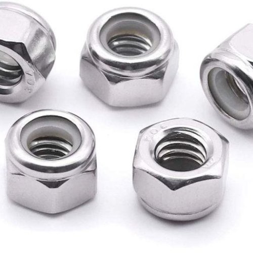 Aluminium Nylock Nut
