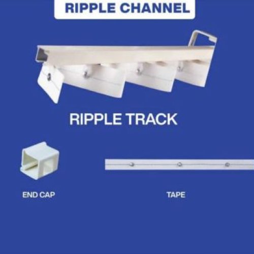 Ripple Curtain Track System
