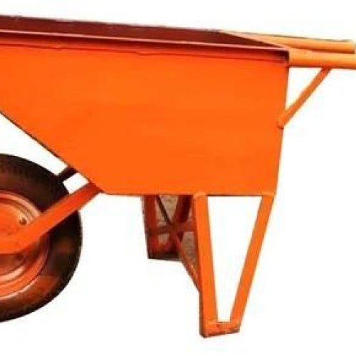 Cast Iron Single Wheel Barrow Trolley