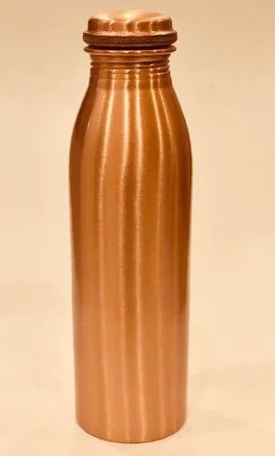 Plain Copper Water Bottle