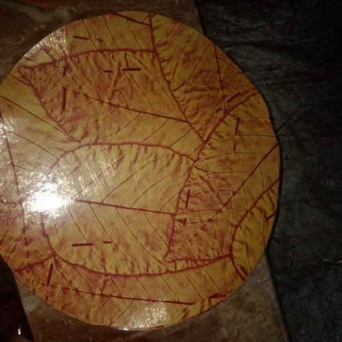 Circular Sal Patta Paper Plate