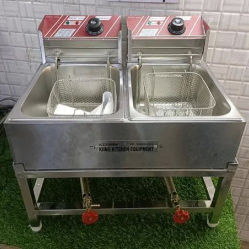Double Pan Deep Fryer