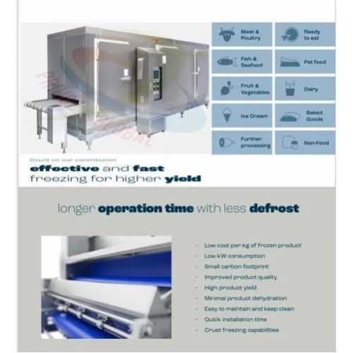 Stainless Steel IQF Freezer