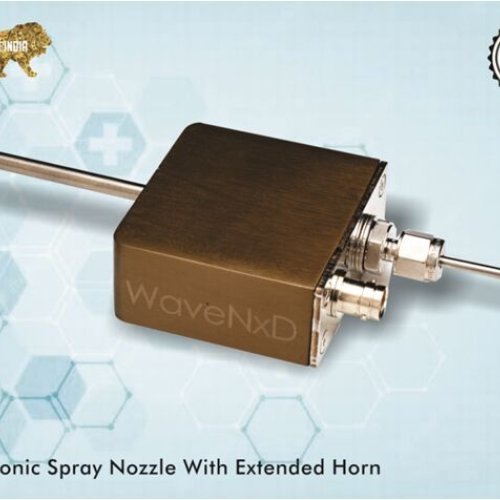 Ultrasonic Spray Nozzle With Extended Horn