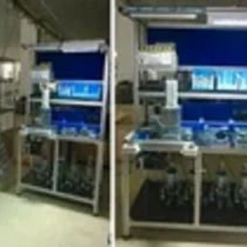 Assembly Line For Wheel Carrier