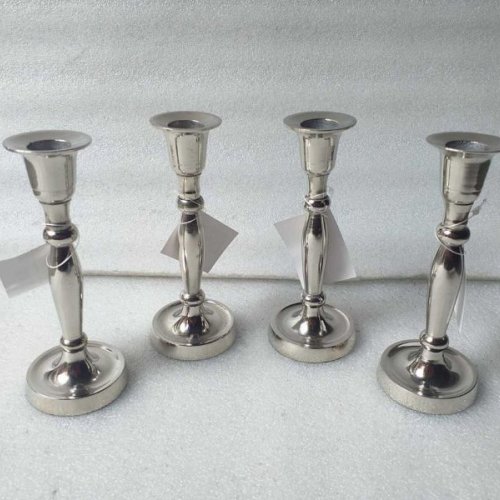 AL2083 Silver Candle Holder