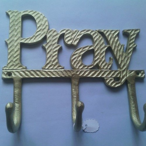 AL2095 Gold Aluminum Wall Mount Hanger