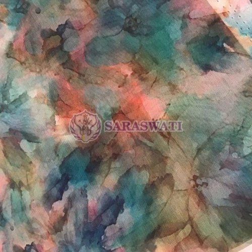 Tie Dye Organza Fabric