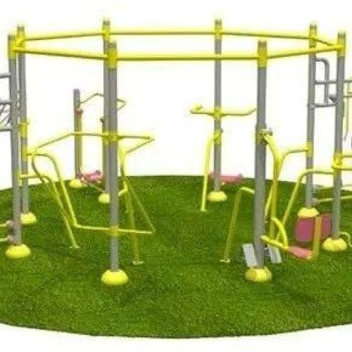 Iron 8 Station Multi Outdoor Gym