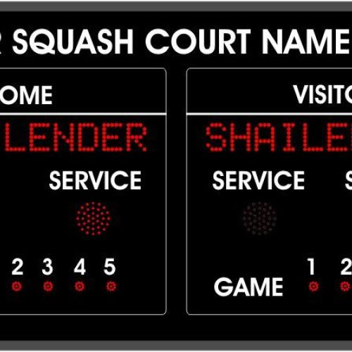 LED Squash Scoreboard