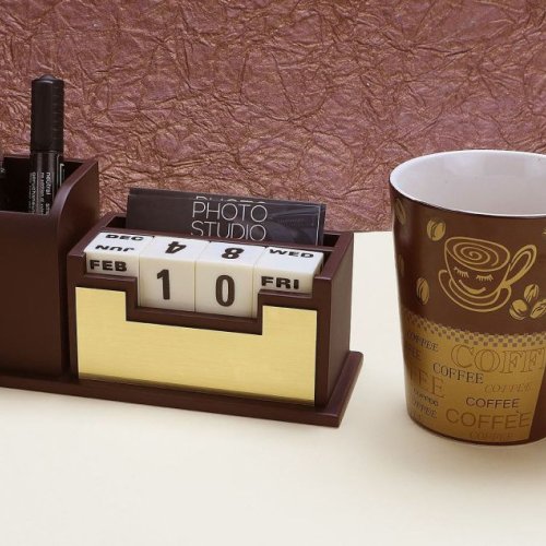 Desktop Wooden Pen Holder
