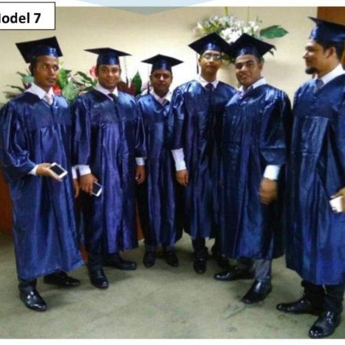Blue Traditional Convocation Uniform