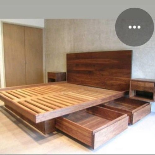 Wooden Double Bed