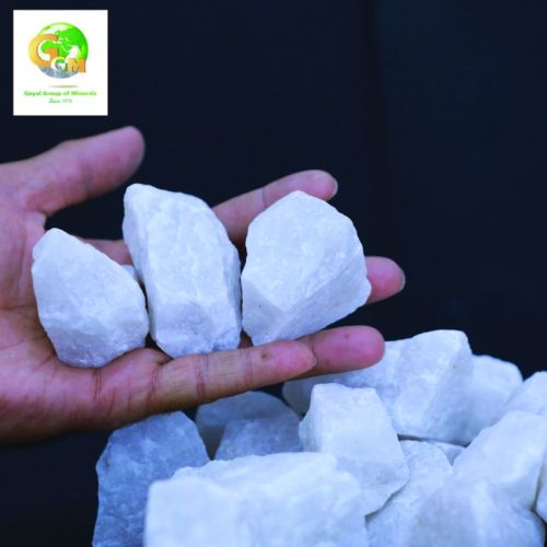 Snow White Quartz Lumps