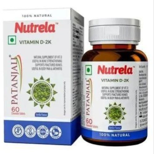 Patanjali Nutrela Vitamin D 2K Tablets