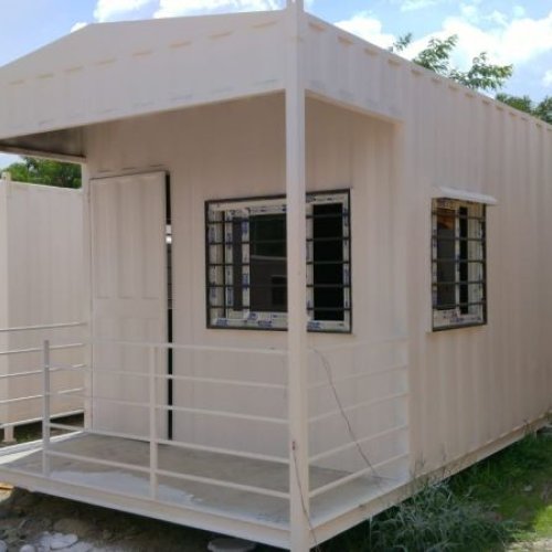 Mild Steel Portable Farm House Cabin