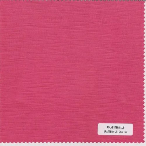 Polyester Slub Knitted Fabrics