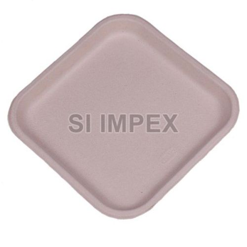 7 Inch Square Biodegradable Plastic Plate