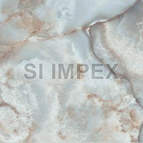 Hudson Aqua Glossy Finish Vitrified Tile