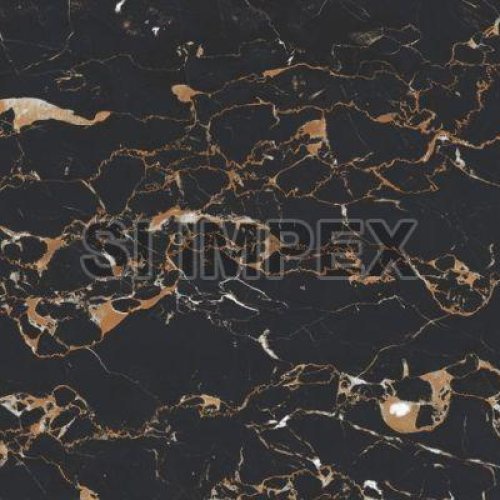 London Black High Gloss Vitrified Tile