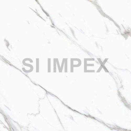 Stellar White Glossy Finish Vitrified Tile