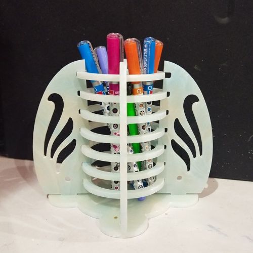 Korean Plastic Pen Holder