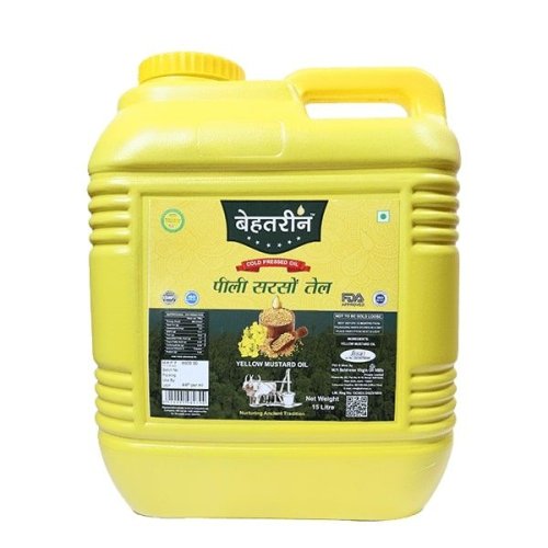 15 Ltr. Yellow Mustard Oil