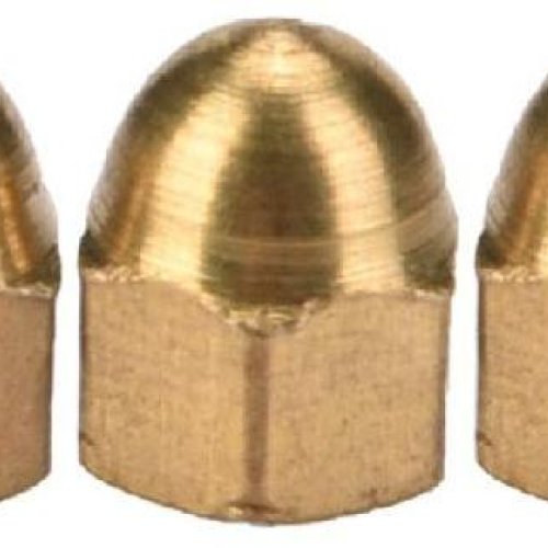 Brass Dome Nuts